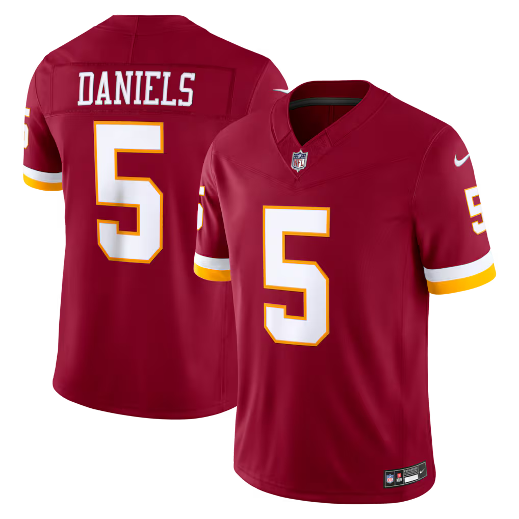 Camisa NFL Washington Commanders Vapor F.U.S.E. Limited Jersey Sewn Down Vermelha
