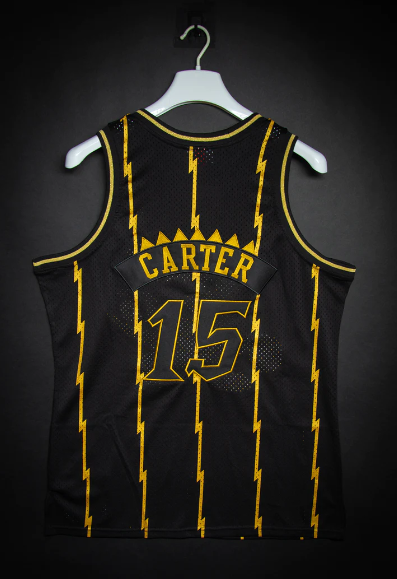 Regata Authentic Toronto Raptors Balck Gold Vince Carter 1998/99 - OGJERSEYSHOP