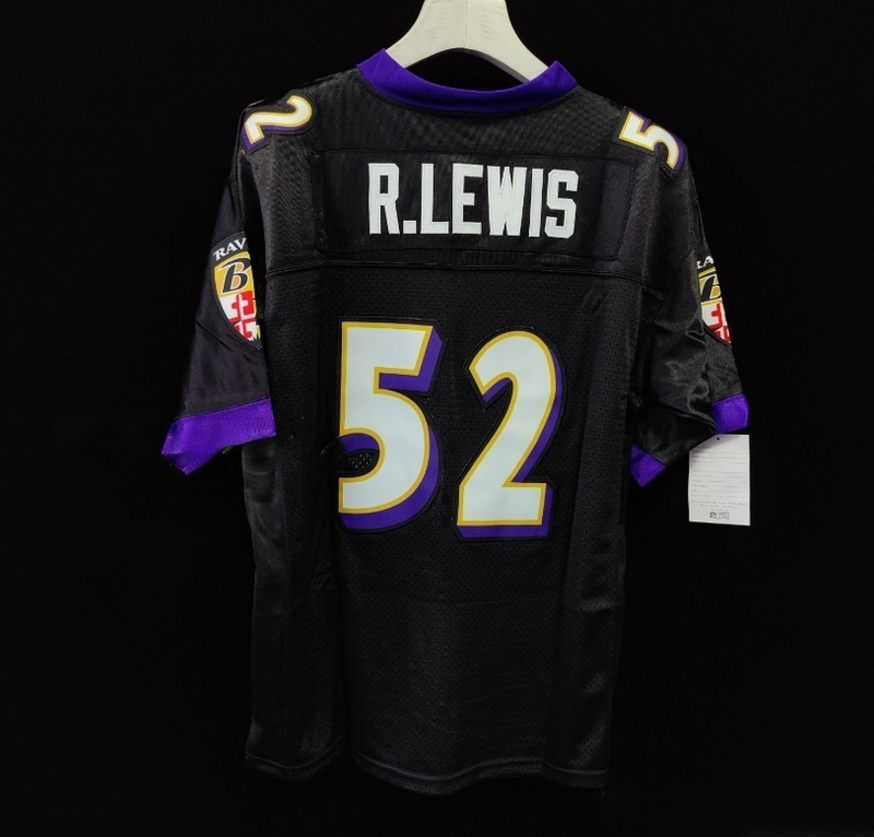 Jersey Baltimore Ravens Mitchell & Ness Throwback Preta