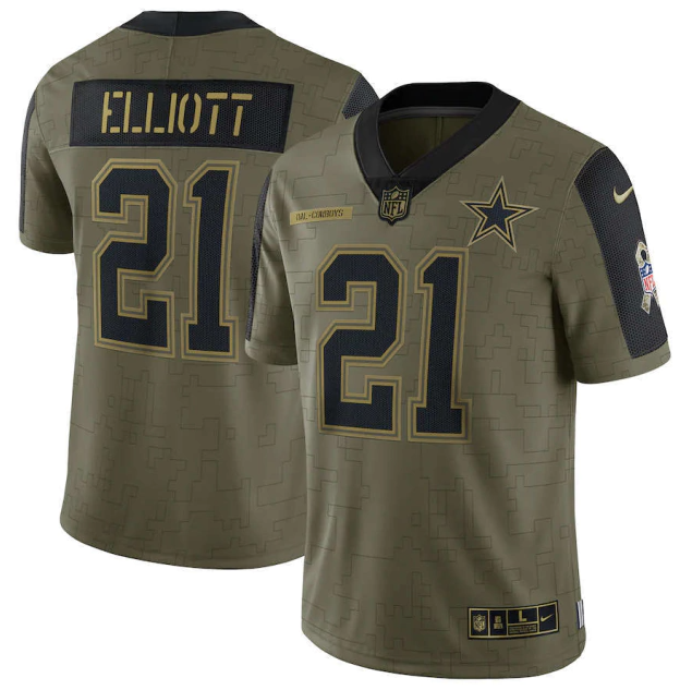 Jersey Dallas Cowboys Salute To Service Vapor Limited 2021/22