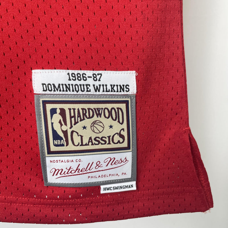 Regata Swingman Atlanta Hawks Mitchell & Ness Hardwood Classics 1986/87 - OGJERSEYSHOP