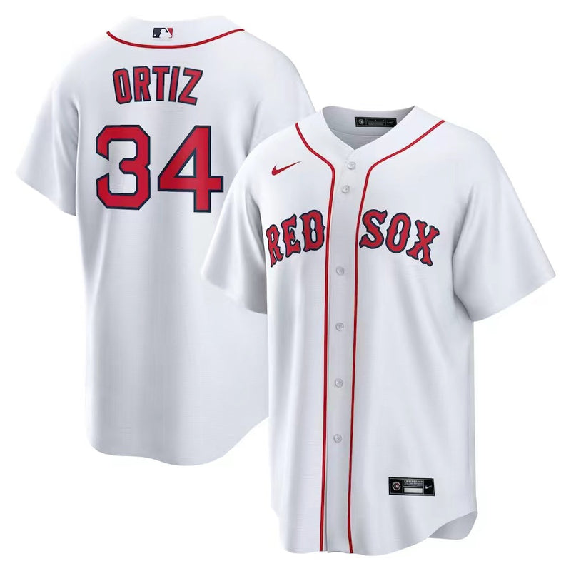 Jersey Boston Red Sox Branca Replica Team