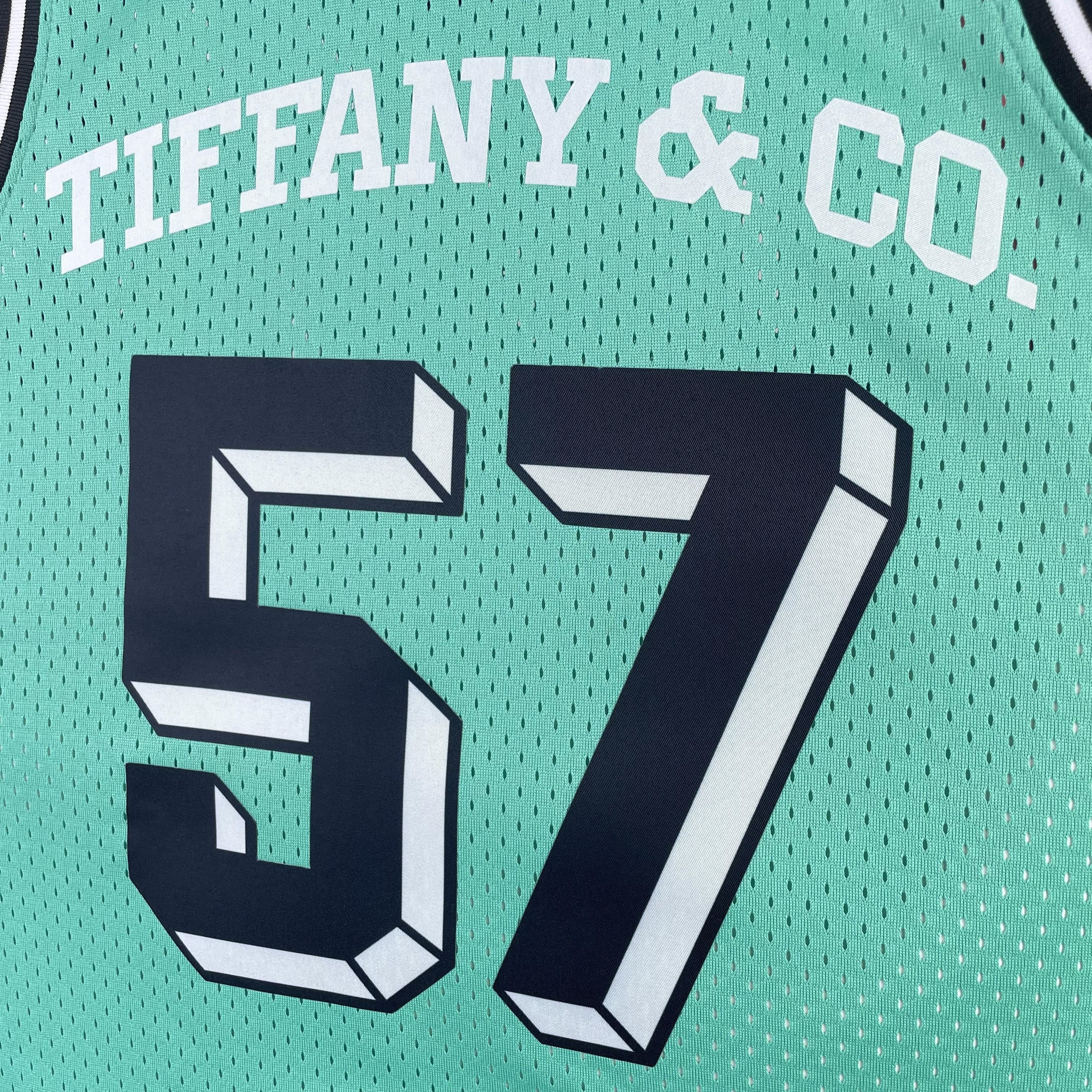 Tiffany NBA Mitchell & Ness Jersey Ｍ Tiffany & Co. x NBA x Mitchell & Ness Basketball Jersey