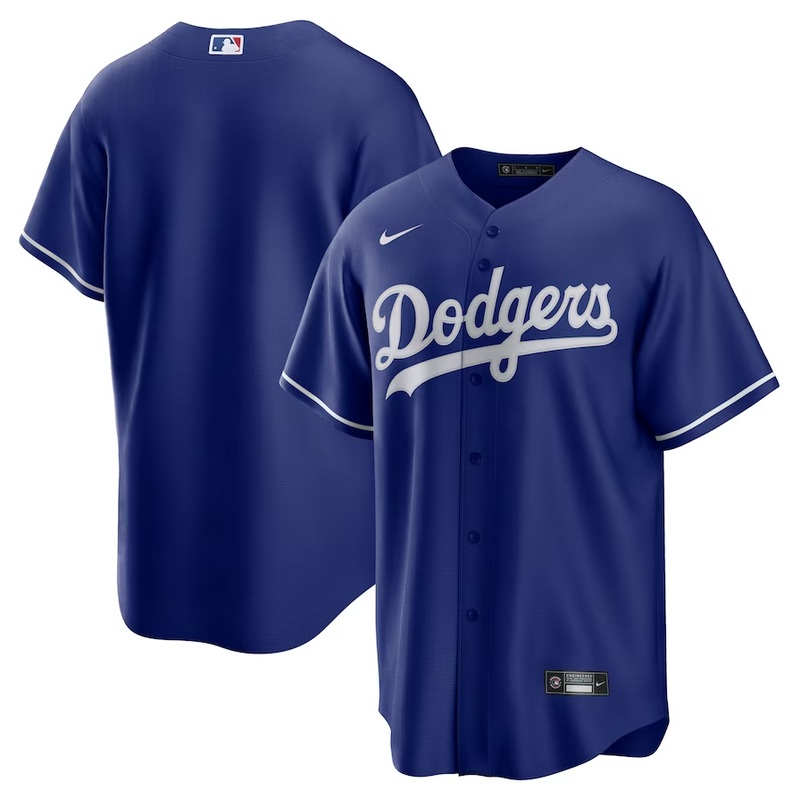 Jersey Los Angeles Dodgers Azul Replica Team