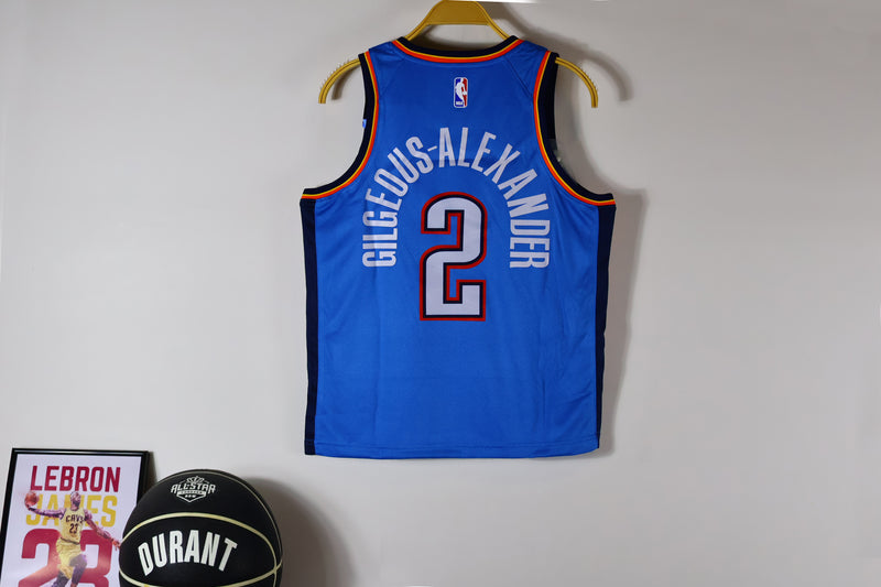 Regata NBA Infantil Oklahoma City Thunder Icon Edition