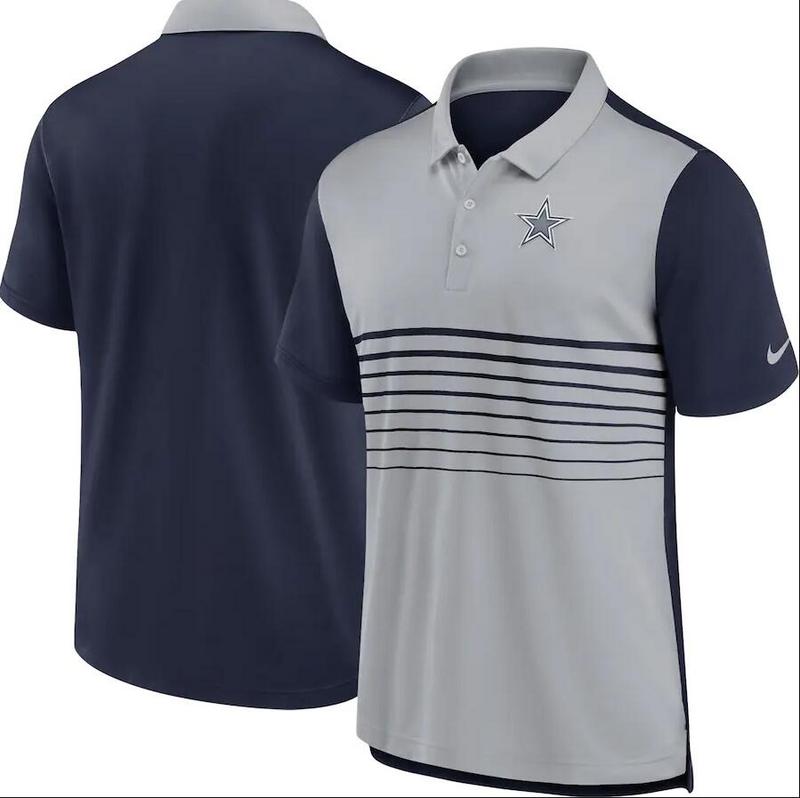 Camisa Polo Nike Dallas Cowboys - Cinza/Azul - OGJERSEYSHOP