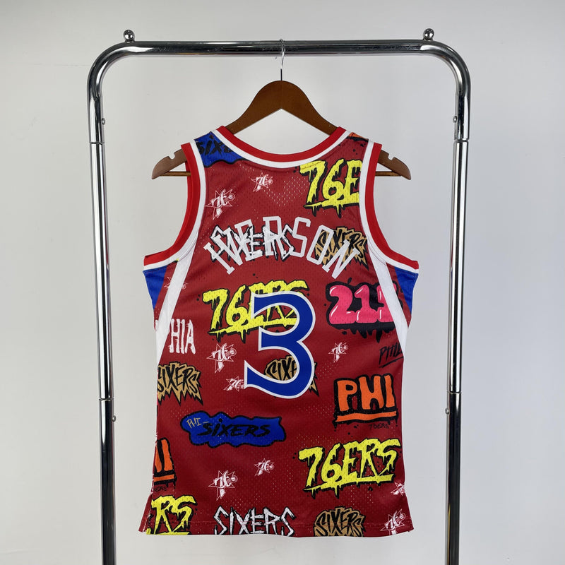 Regata Swingman Slap Sicker Philadelphia 76ers Mitchell & Ness 1996/97 - OGJERSEYSHOP