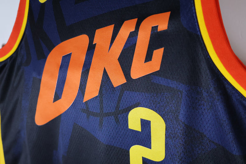 Regata Oklahoma City Thunder City Edition 23/24 - OGJERSEYSHOP