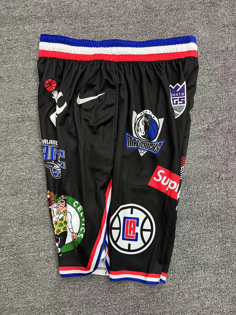 Short Supreme x NBA Black - OGJERSEYSHOP