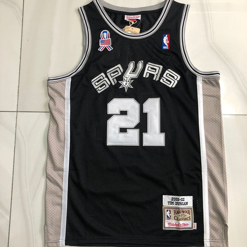 Regata Authentic San Antonio Spurs Mitchell & Ness Hardwood Classics 2001/02 - OGJERSEYSHOP