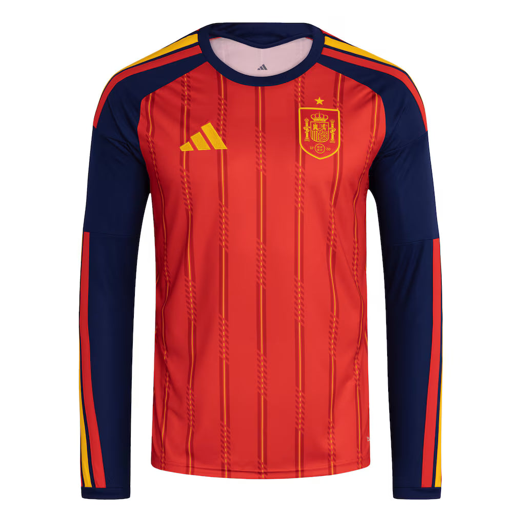 Jersey Seleção Espanha 2026 Manga Longa - Vermelha