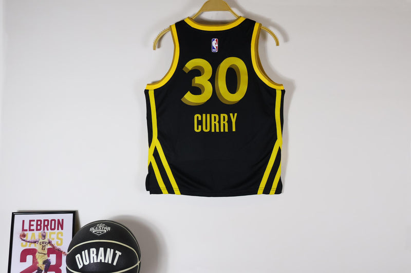 Regata NBA Infantil Golden State Warriors City Edition 23/24