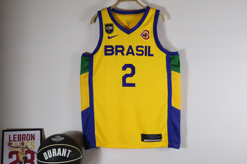 Regata Brasil FIBA World Cup 2023 - Amarela - OGJERSEYSHOP