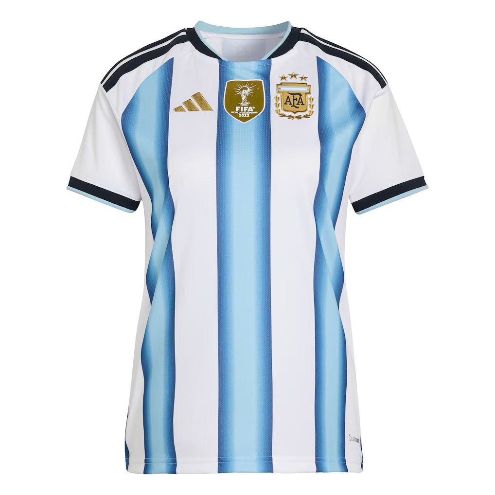 Jersey Seleção Argentina 2026 Torcedora Feminina - Branca