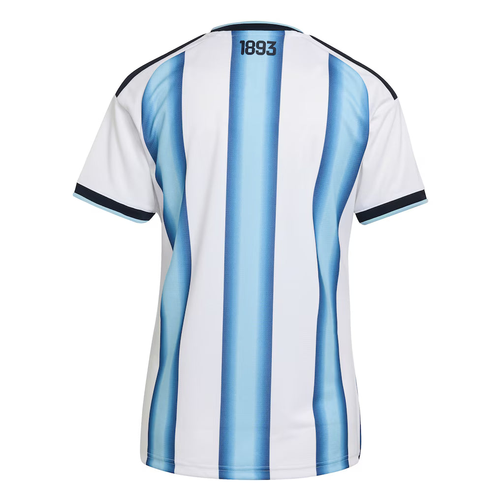 Jersey Seleção Argentina 2026 Torcedora Feminina - Branca