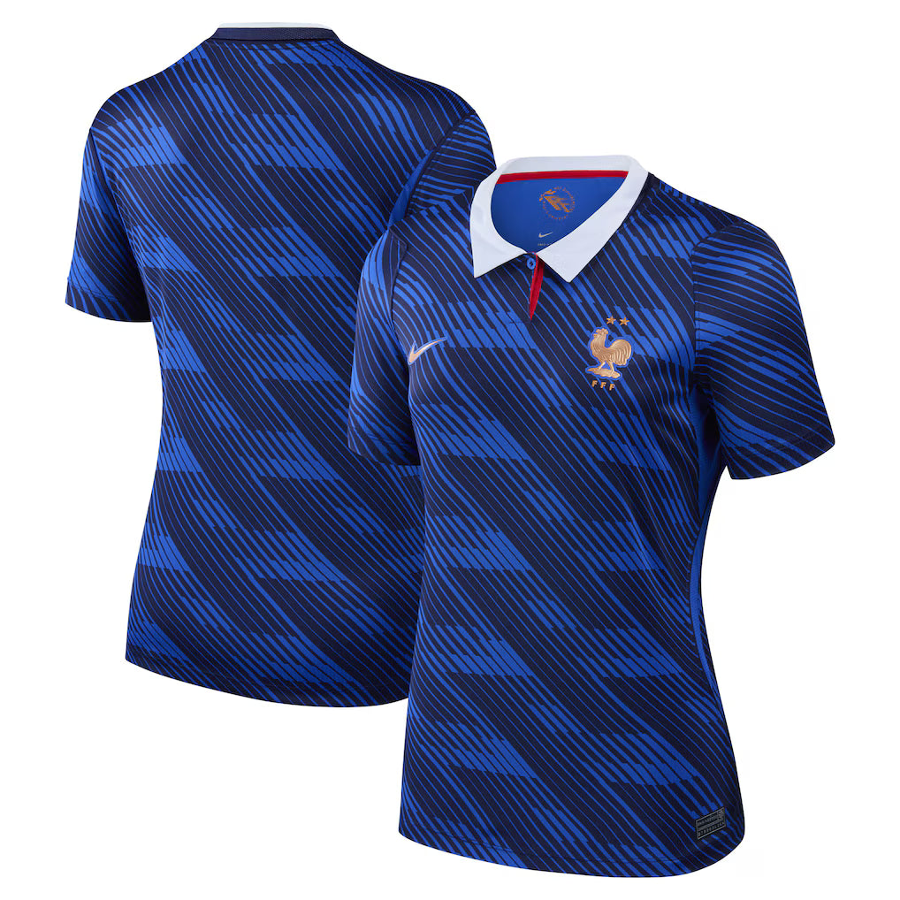 Jersey Seleção França 2026 Torcedora Feminina - Azul