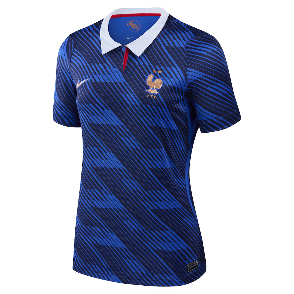 Jersey Seleção França 2026 Torcedora Feminina - Azul