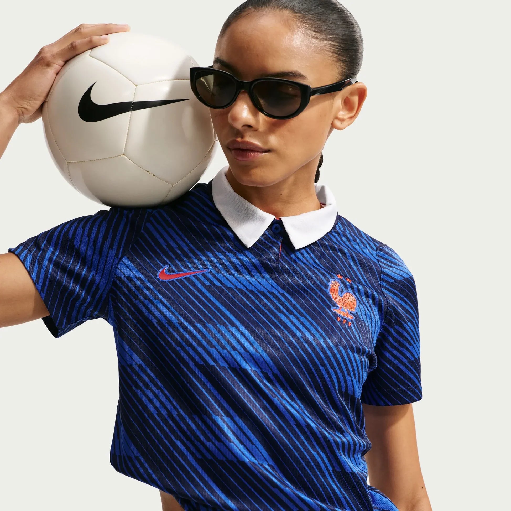 Jersey Seleção França 2026 Torcedora Feminina - Azul