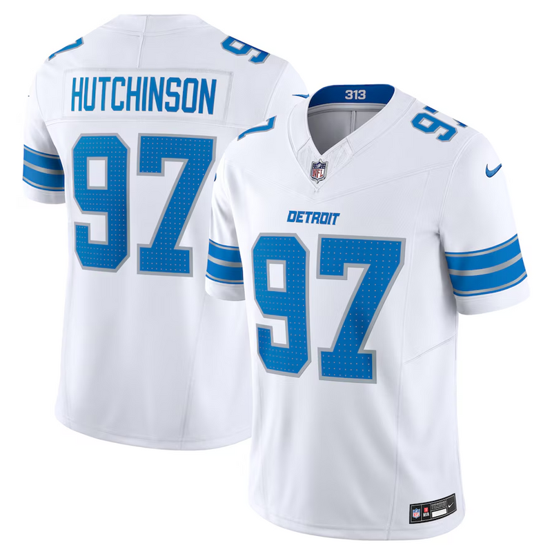 Jersey Detroit Lions Vapor F.U.S.E. Limited Branca