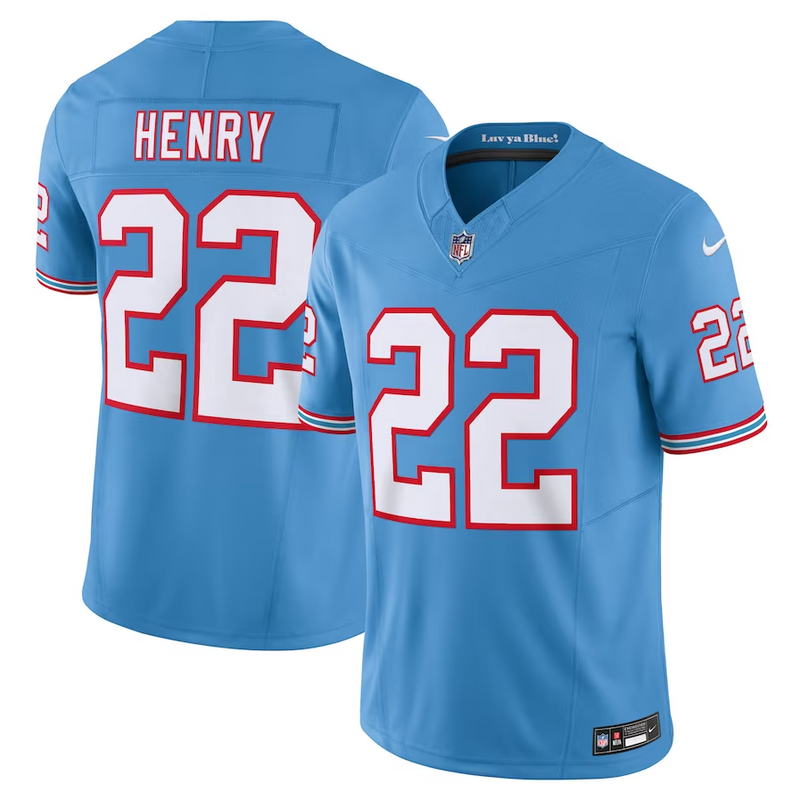 Jersey Tennessee Titans Vapor F.U.S.E. Limited Azul Bebê