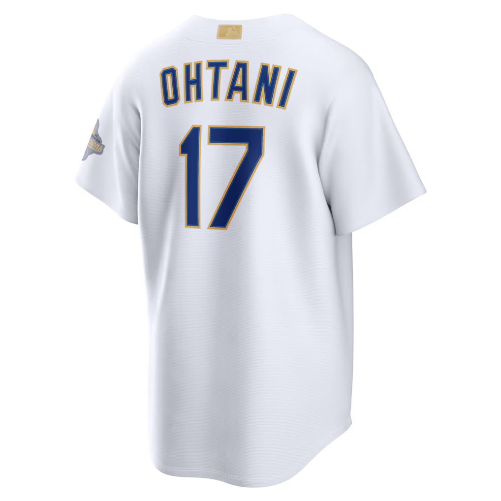 Camisa MLB Los Angeles Dodgers Jersey Gold Collection 2026