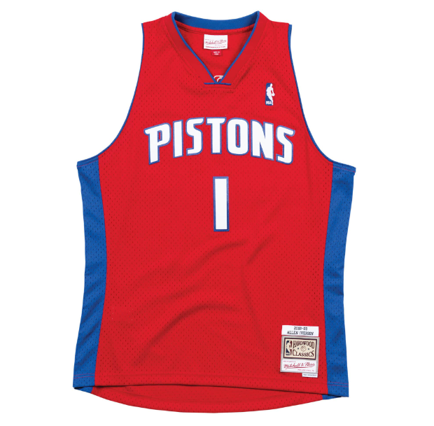 Regata Swingman Detroit Pistons Mitchell & Ness Hardwood Classics 2008/09 - OGJERSEYSHOP