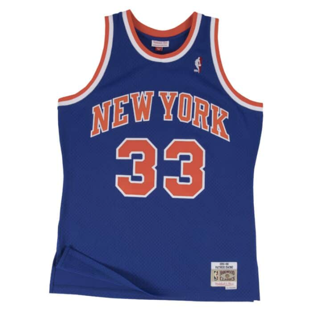 Regata Swingman New York Knicks Mitchell & Ness Hardwood Classics 1991/92 Azul - OGJERSEYSHOP