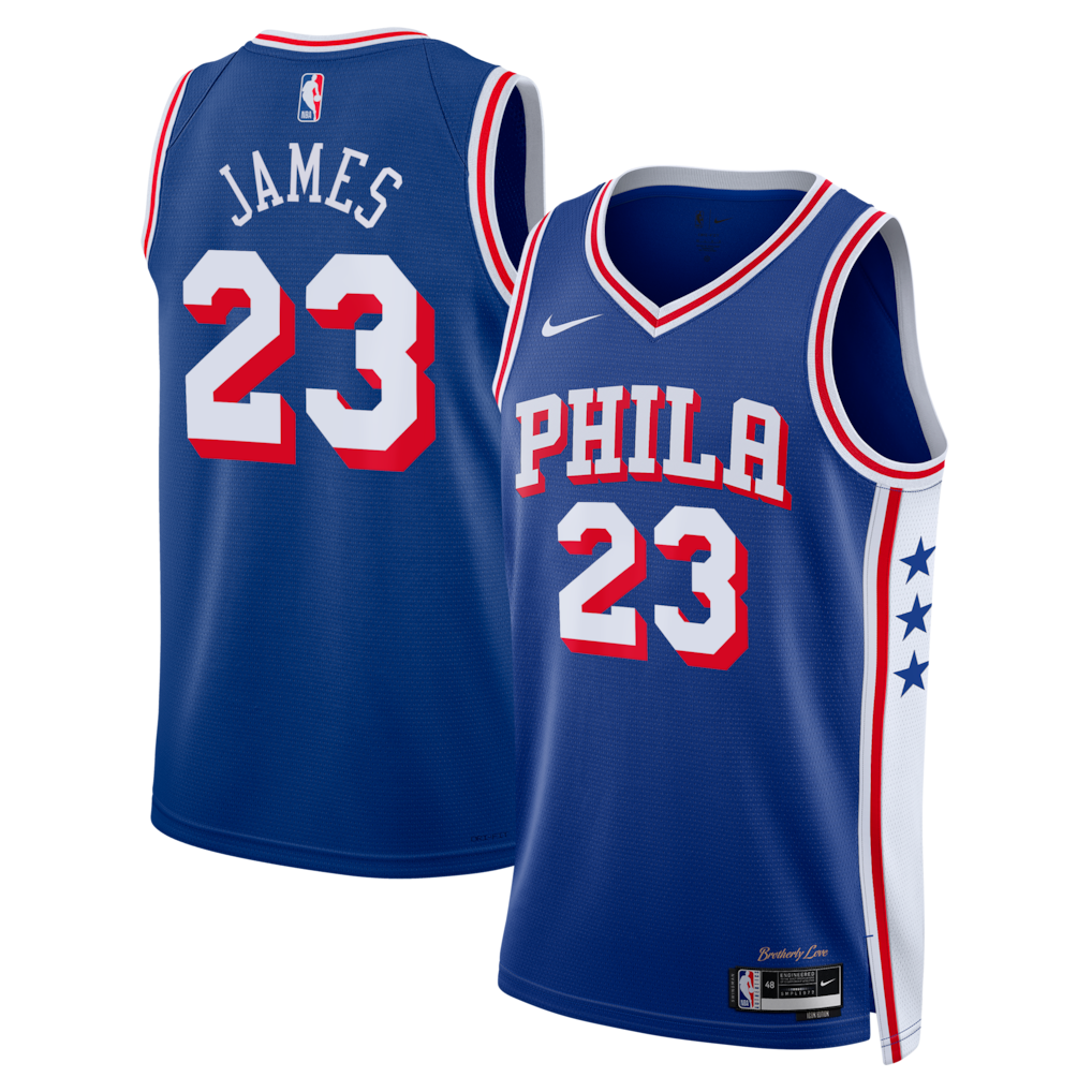 Camisa NBA Philadelphia 76ers Icon Edition LeBron James