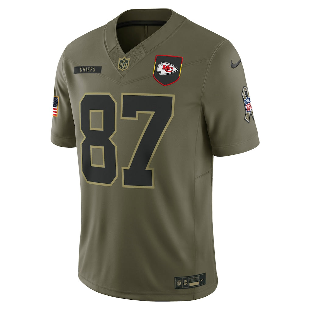 Camisa NFL Kansas City Chiefs Vapor F.U.S.E. Limited Jersey Salute To Service 2025