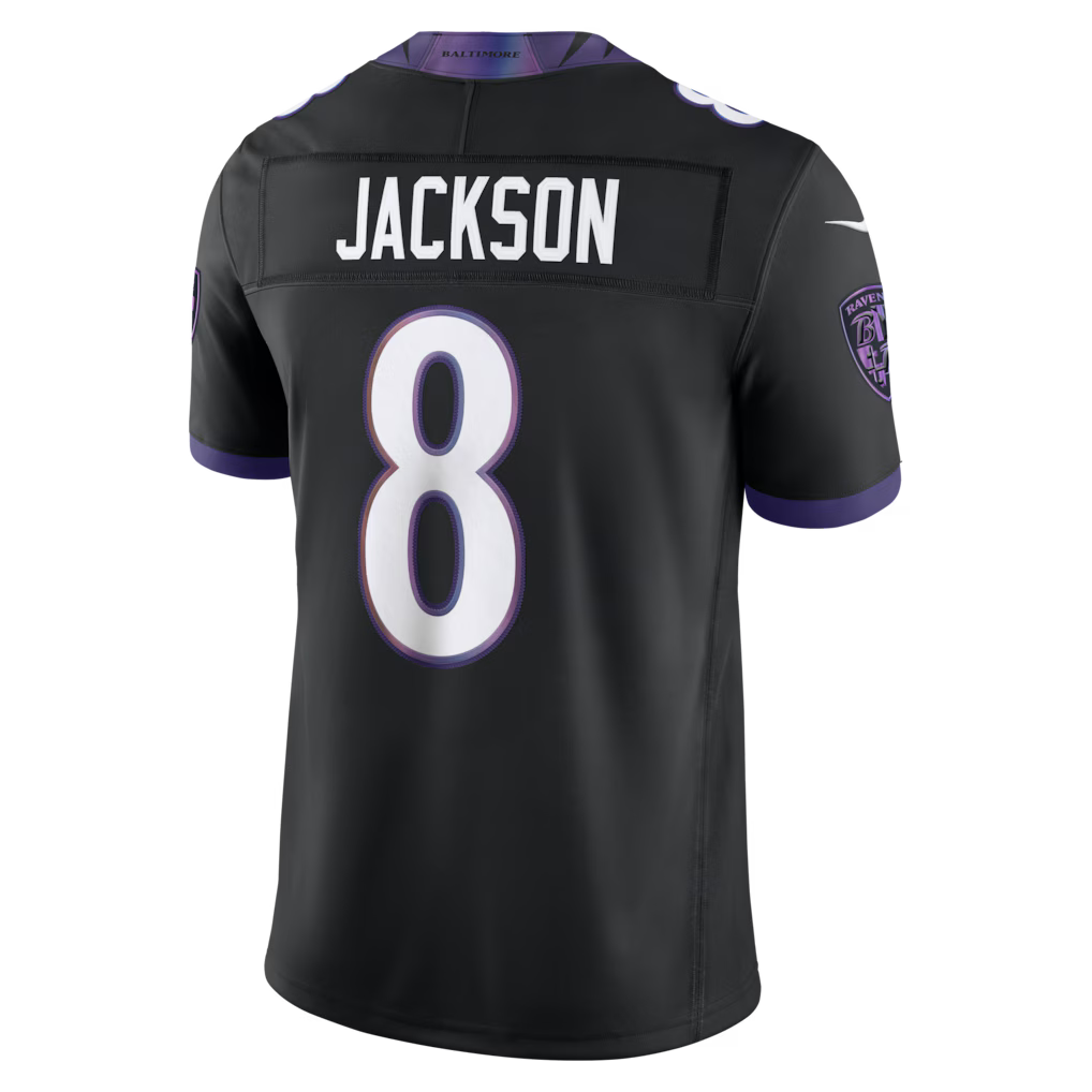 Camisa NFL Baltimore Ravens Vapor F.U.S.E. Limited 26/27 Jersey Preta