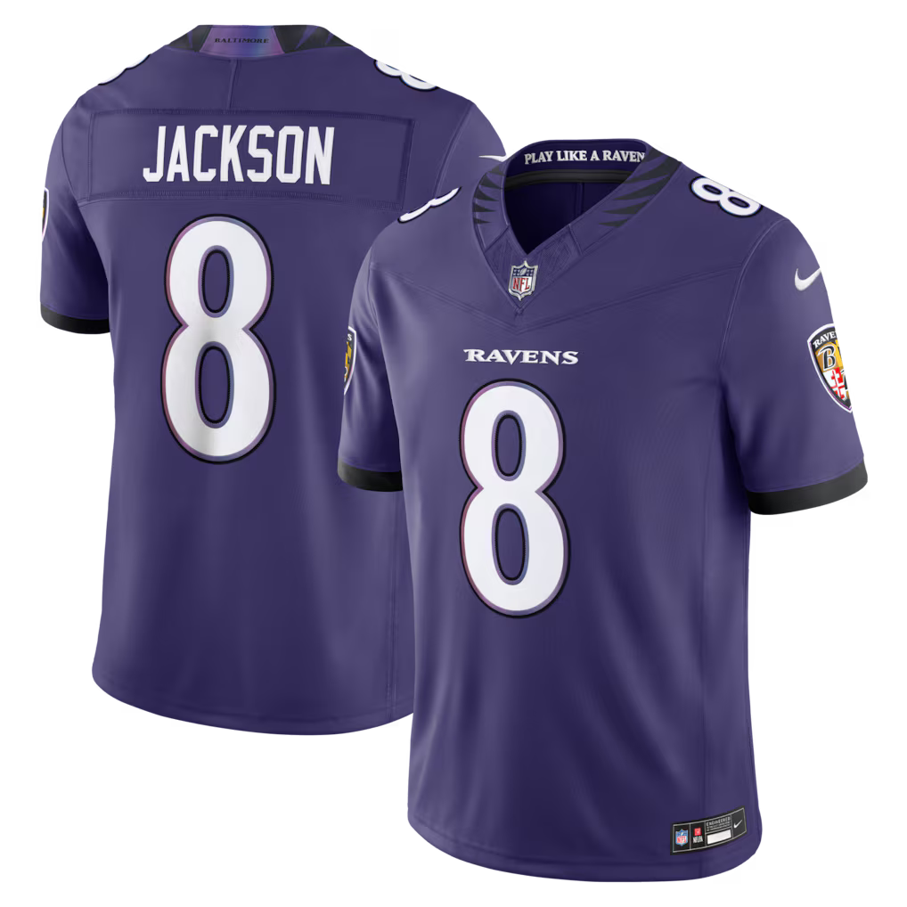 Camisa NFL Baltimore Ravens Vapor F.U.S.E. Limited 26/27 Jersey Roxa