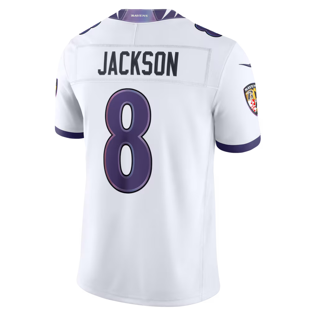 Camisa NFL Baltimore Ravens Vapor F.U.S.E. Limited 26/27 Jersey Branca