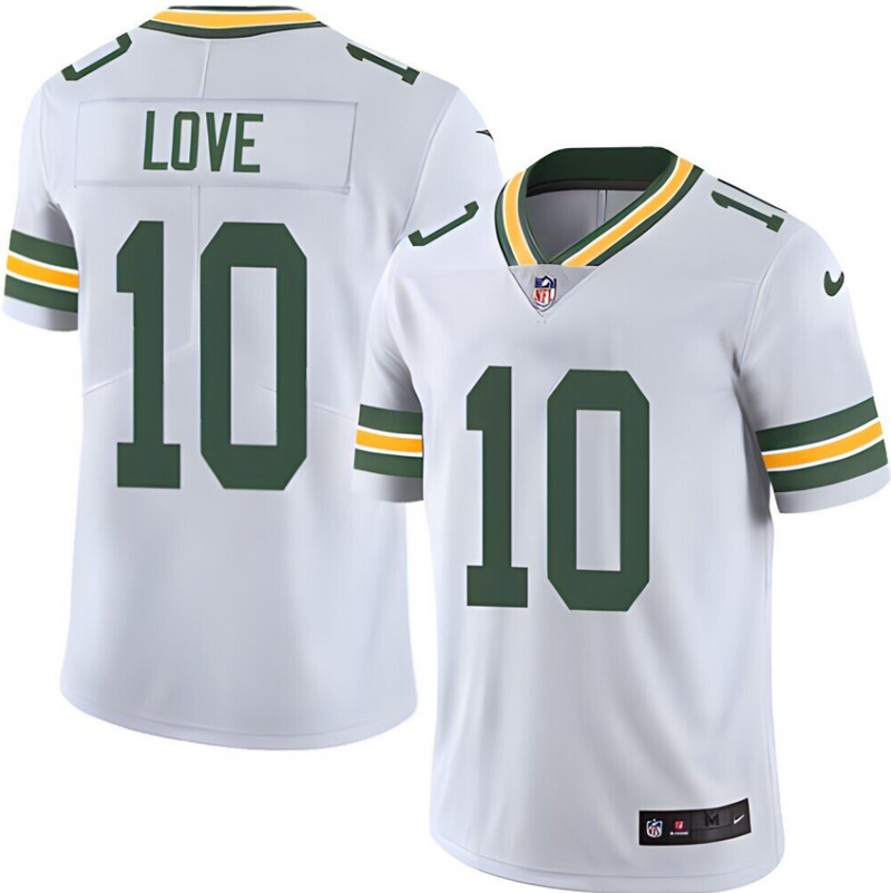 Jersey Green Bay Packer Vapor Limited White