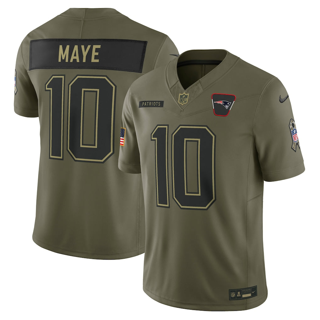 Camisa NFL New England Patriots Vapor F.U.S.E. Limited Jersey Salute To Service 2025