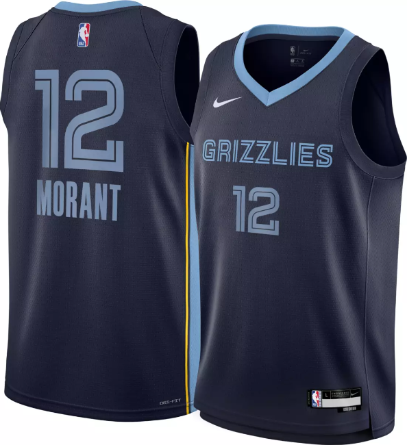 Regata Infantil Memphis Grizzlies Icon Edition 22/23 - OGJERSEYSHOP