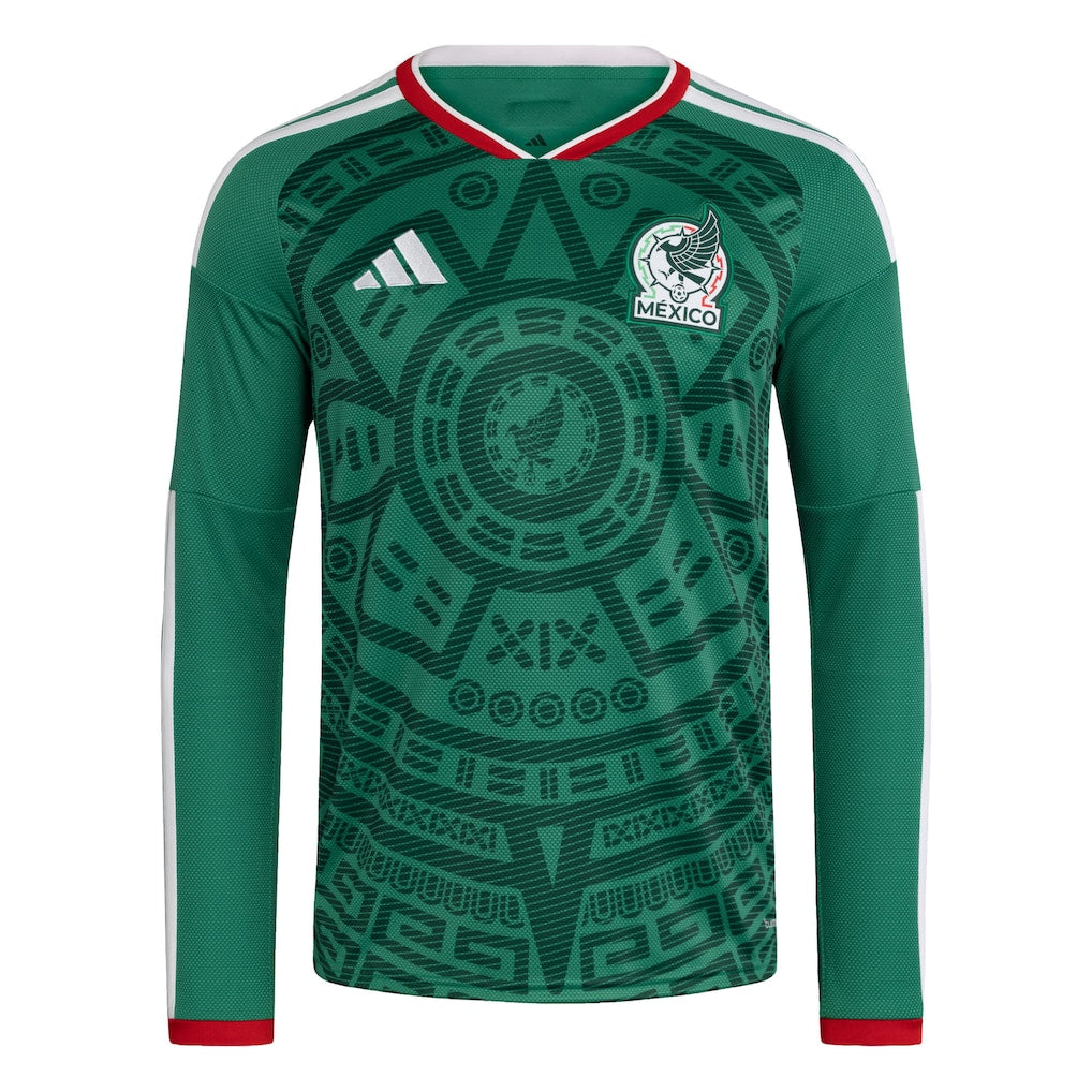 Jersey Seleção México 2026 Manga Longa - Verde
