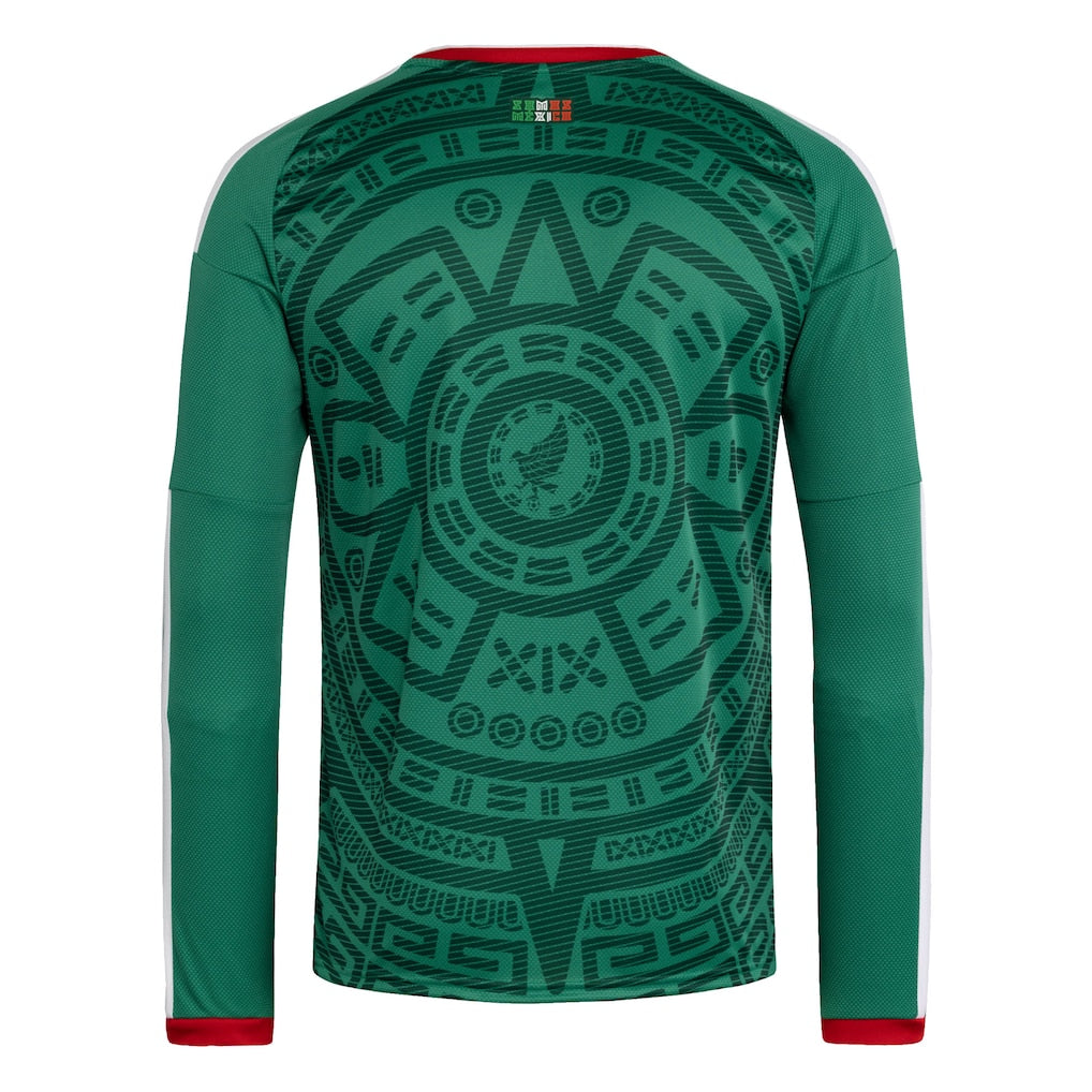 Jersey Seleção México 2026 Manga Longa - Verde