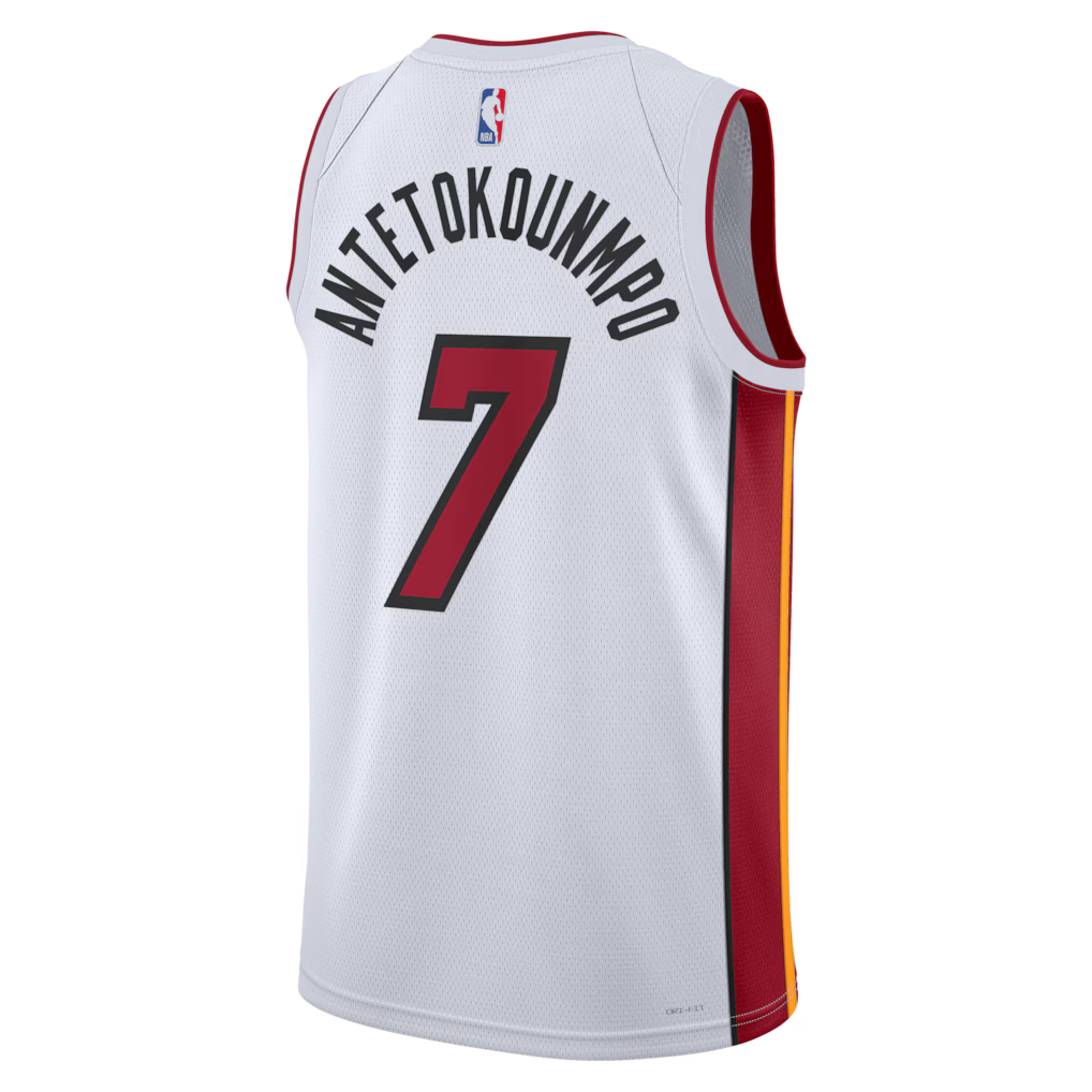 Camisa NBA Miami Heat Association Edition Giannis Antetokounmpo