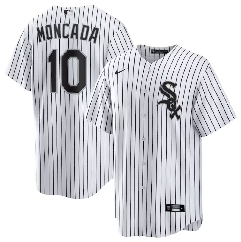 Jersey Chicago White Sox Branca Replica Team