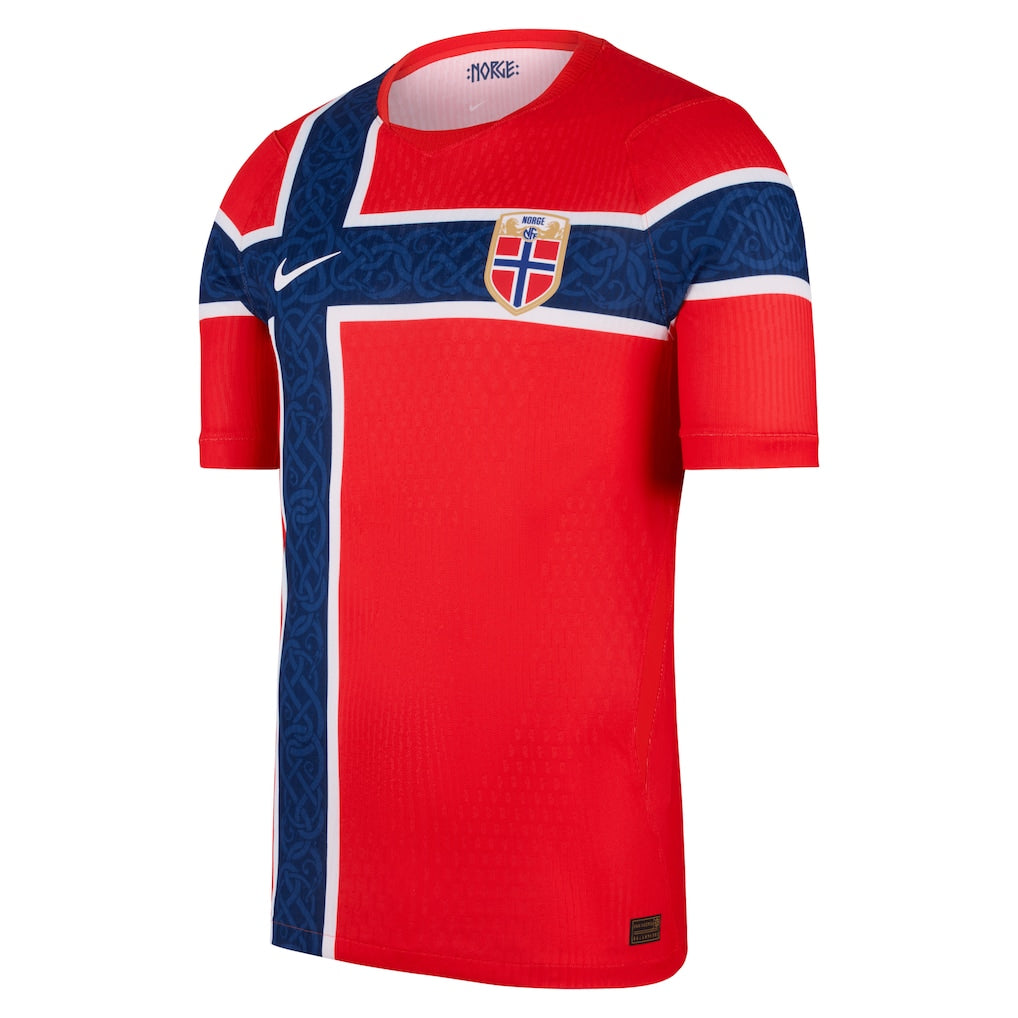 Jersey Seleção Noruega 2026 Jogador Masculina - Vermelha