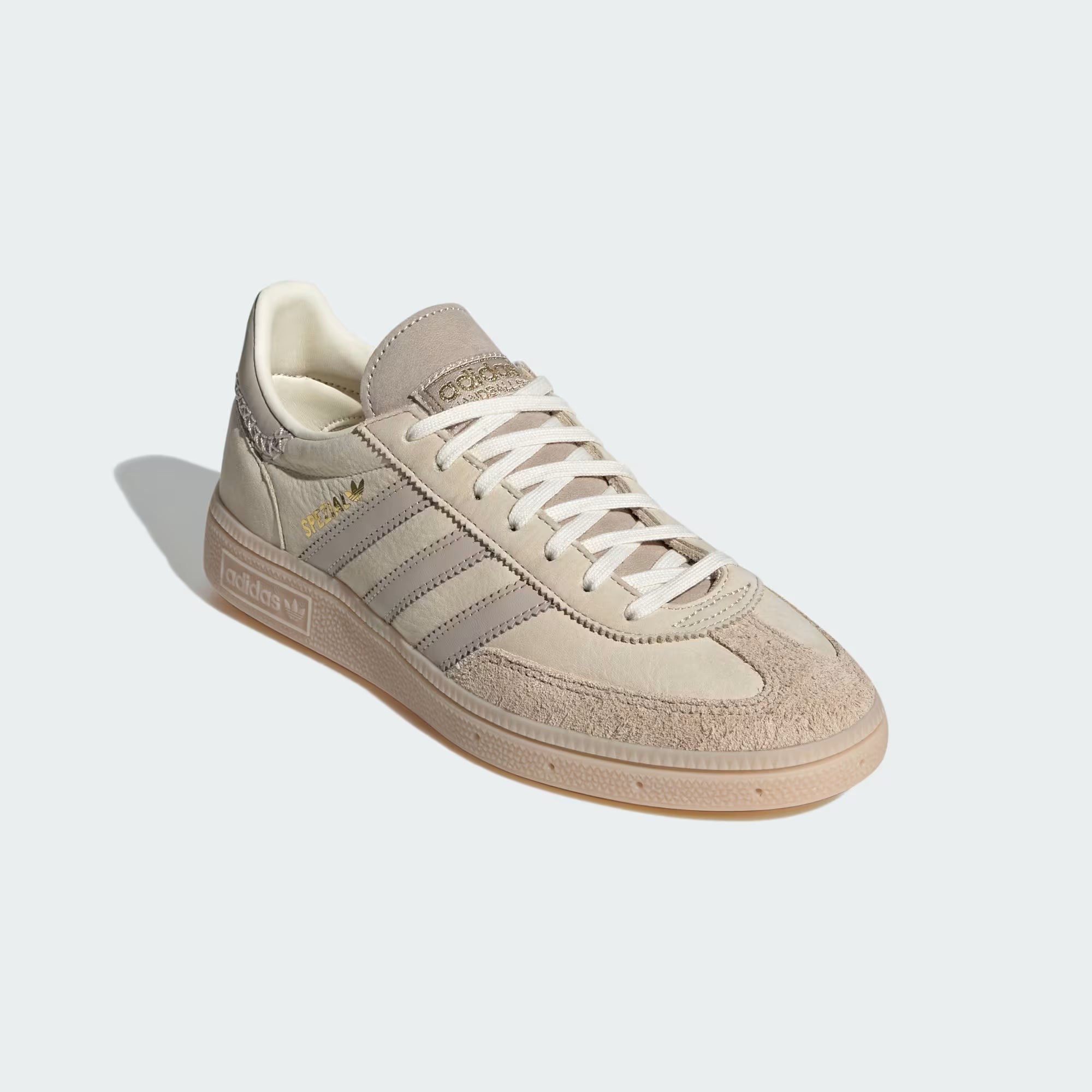 tenis adidas handball spezial cream white beige