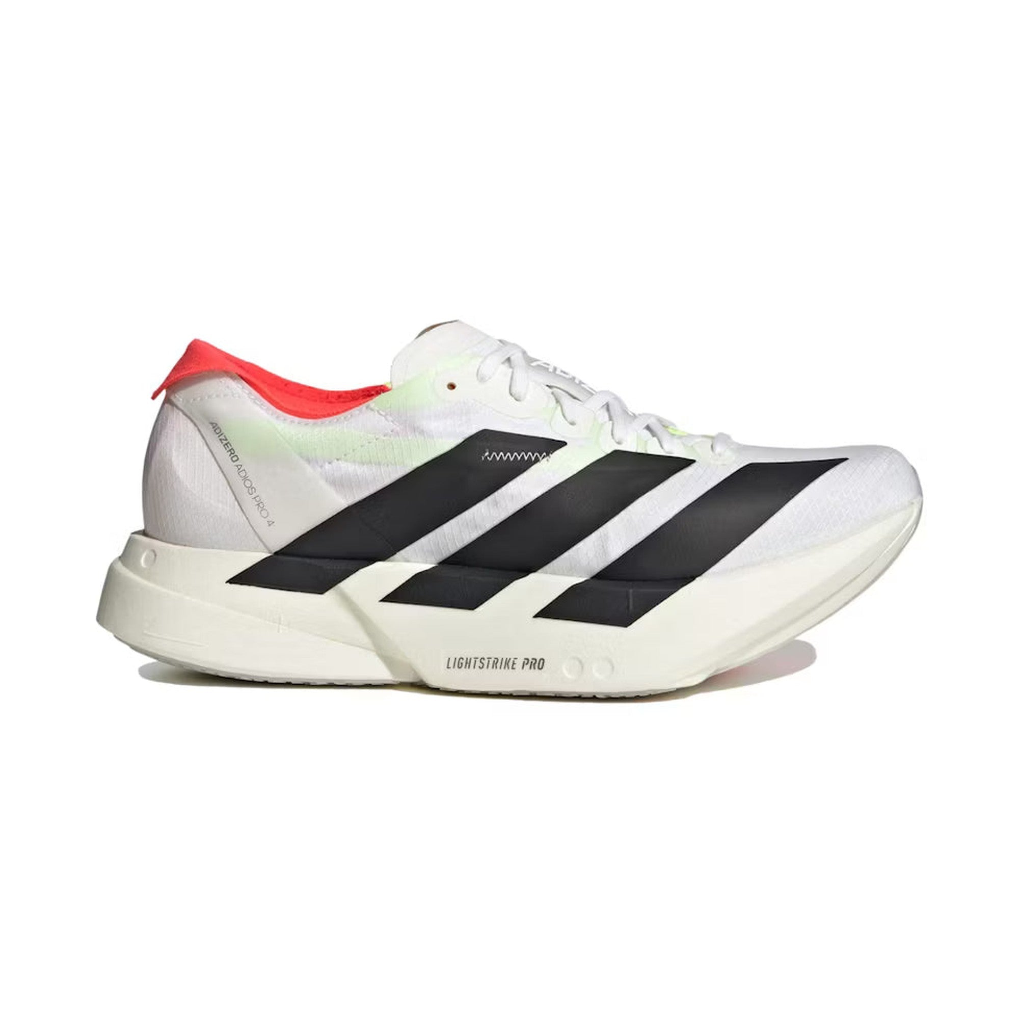 tenis adizero adios pro 4 white black red