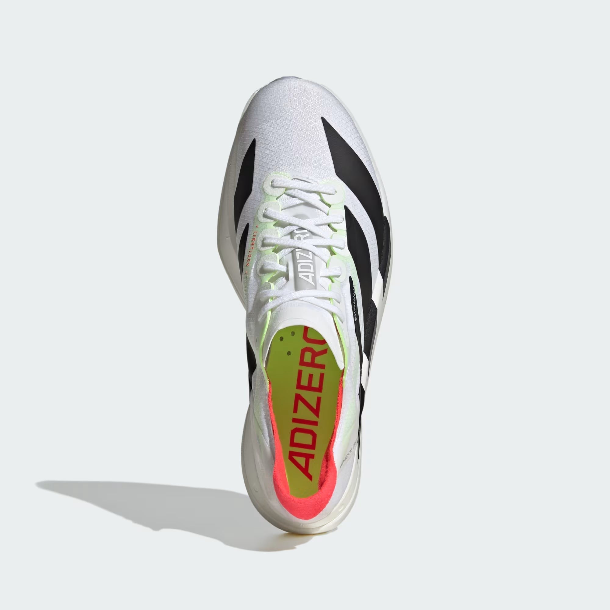 tenis adizero adios pro 4 white black red