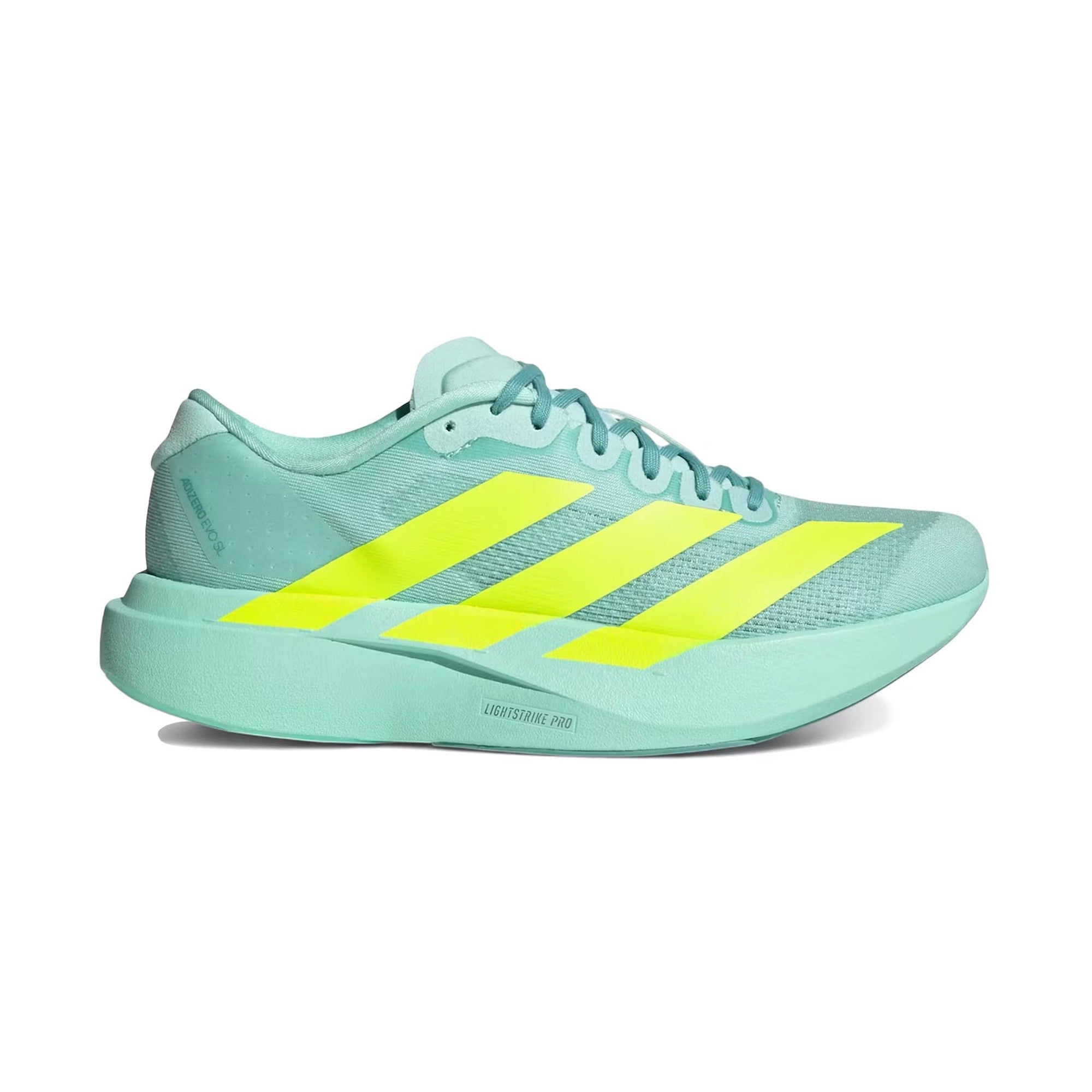 tenis adizero evo sl flash aqua lucid lemon