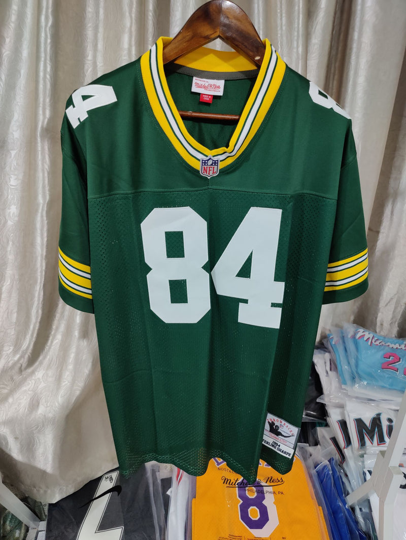 Jersey Green Bay Packers Mitchell & Ness Throwback Verde