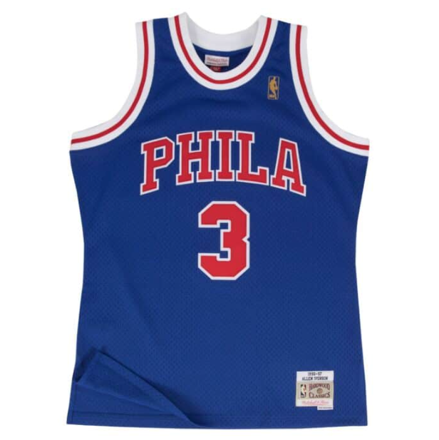 Regata Swingman Philadelphia 76ers Mitchell & Ness Hardwood Classics 1996/97 - OGJERSEYSHOP