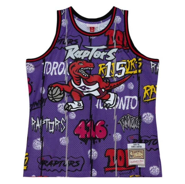 Regata Swingman Slap Sicker Toronto Raptors Mitchell & Ness 1998/99 - OGJERSEYSHOP