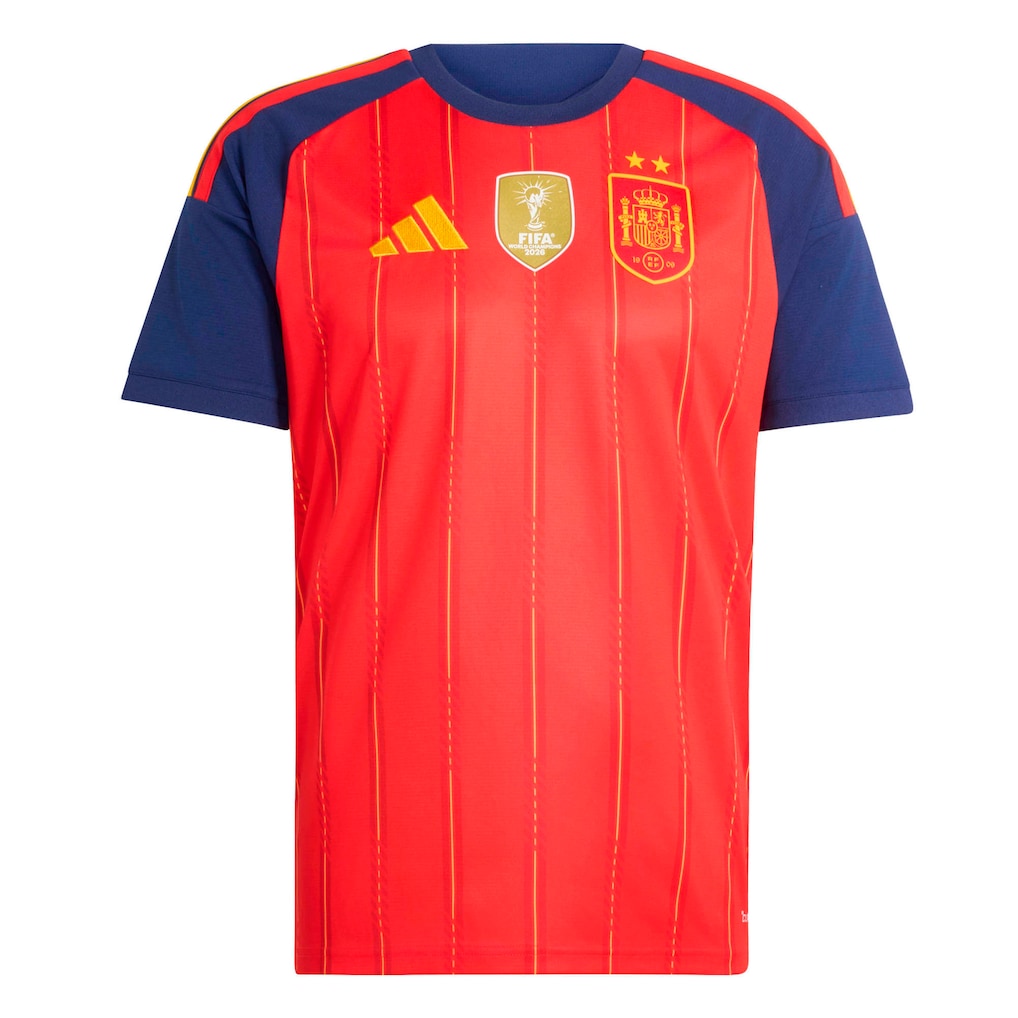 Jersey Seleção Espanha 2026 CAMPEÃ Torcedor Masculina - Vermelha