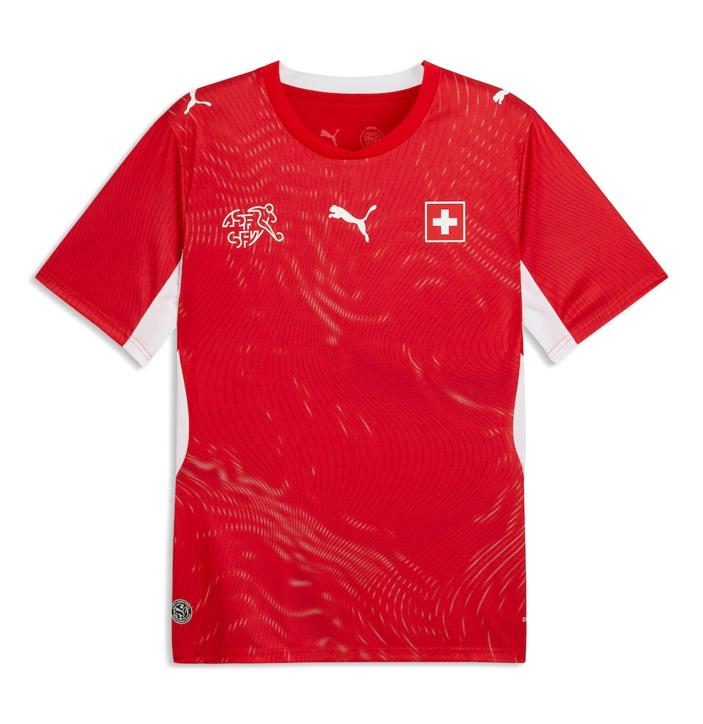 Jersey Seleção Suiça 2026 Torcedor Masculina - Vermelha