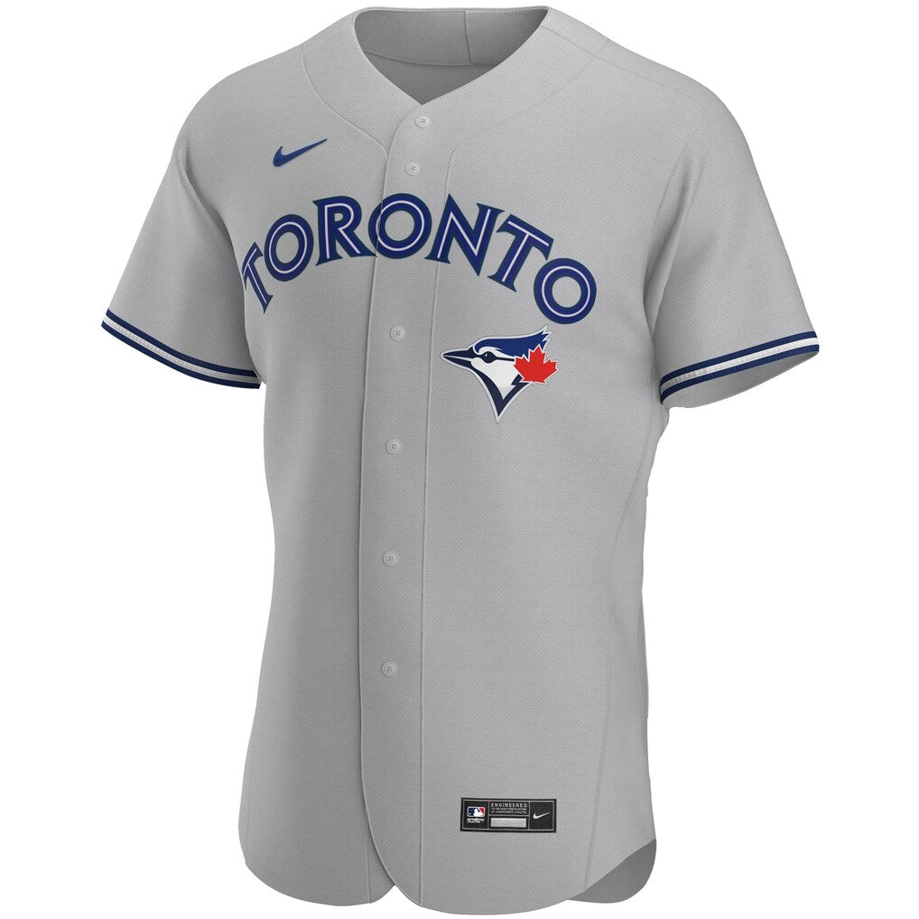Jersey Toronto Blue Jays Cinza Authentic